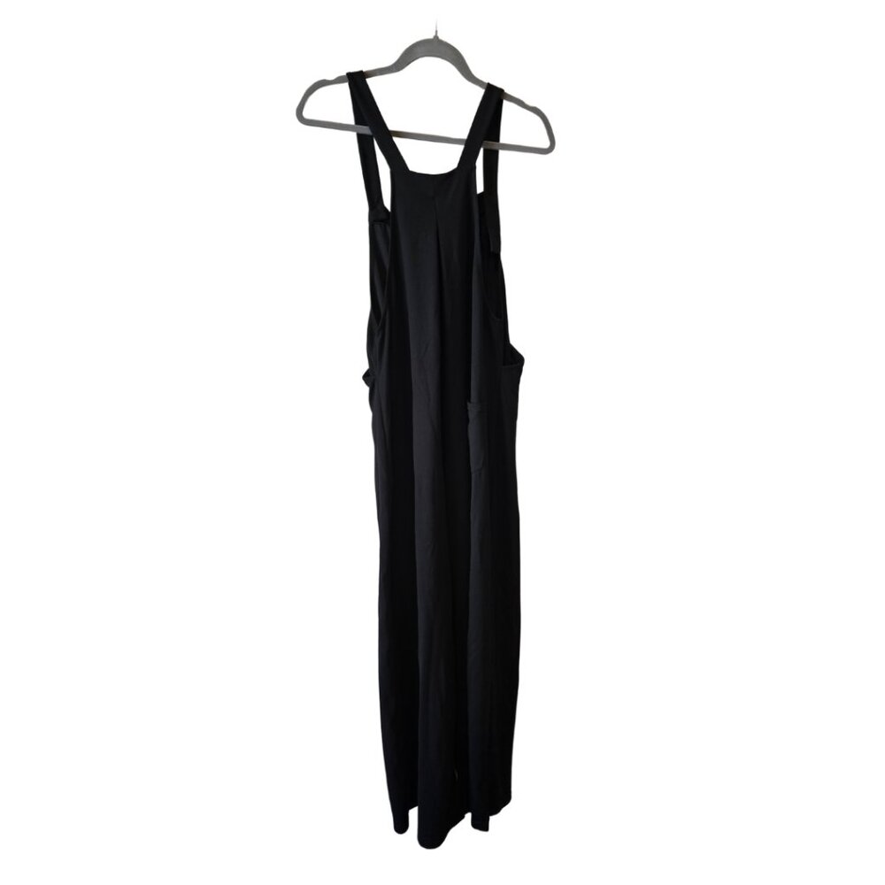 NWOT Halara Pocket Waffle Casual Overals - Size Medium Tall - Color - Black - Picture 10 of 10